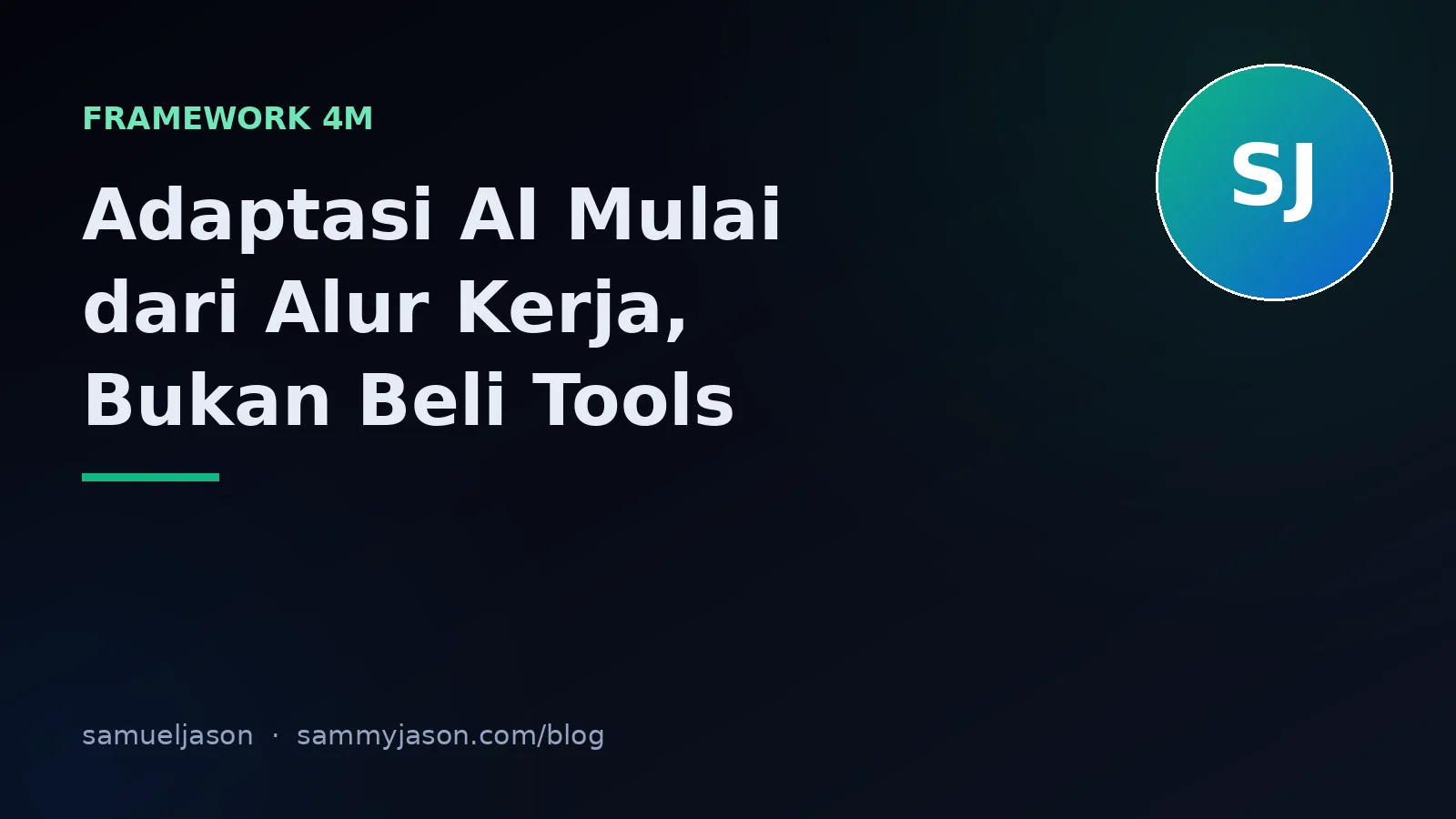 Ilustrasi artikel: Perusahaan Mulai Adaptasi AI dari Mana? Bukan Beli Tools, Mulai dari Alur Kerja